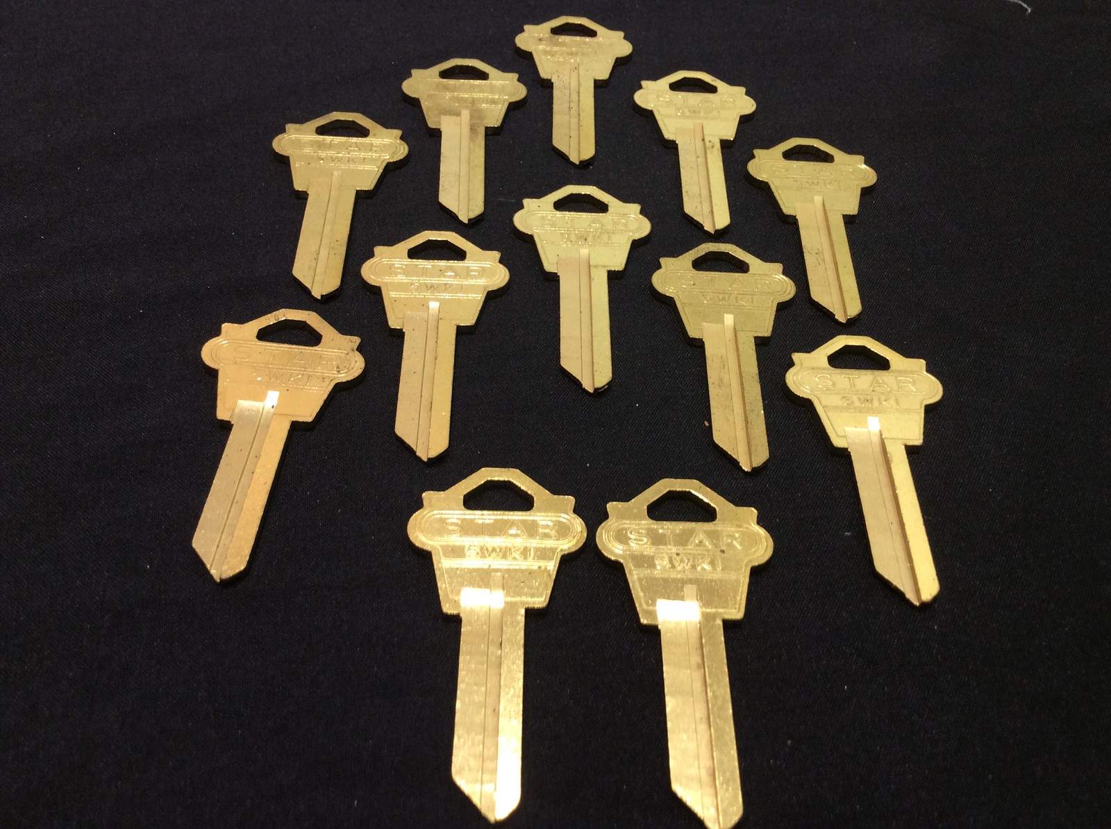 Westlock by Star WK1 or WK2 Key Blanks, Set of 12- Locksmith