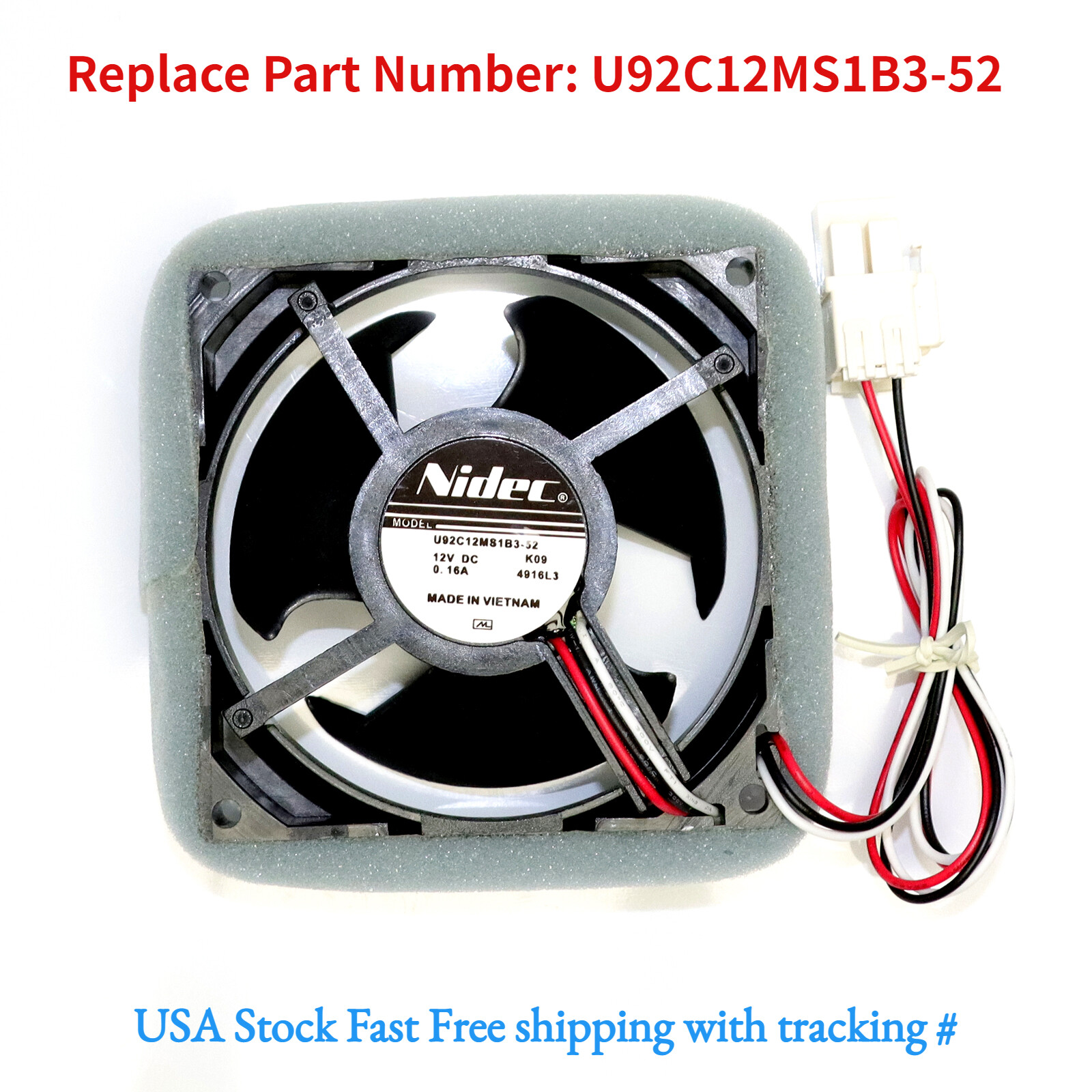 DA81-06013A DA31-00287A For Samsung Refrigerator Evaporator Fan Motor Brand New