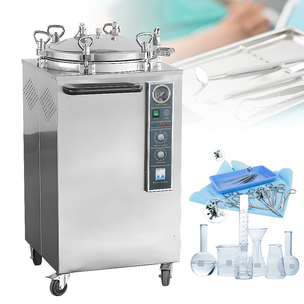 Vertical Pressure Steam Autoclave Sterilizer Machine Sterilizat High Pressur 35L