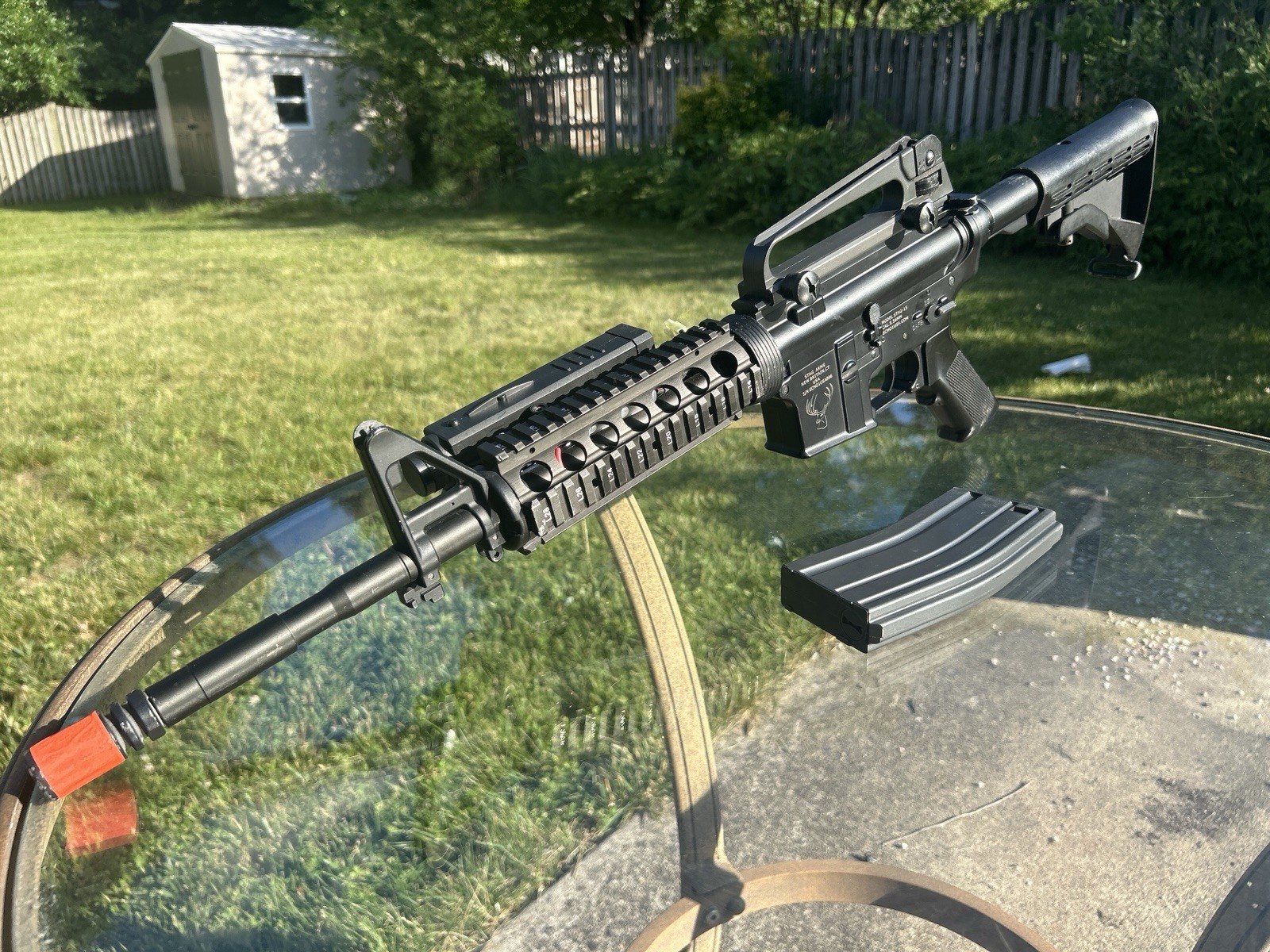 Echo-1 Stag Arms Stag15 JP-01 Airsoft Gun W/ Mid-Cap Mag Airsoft AEG