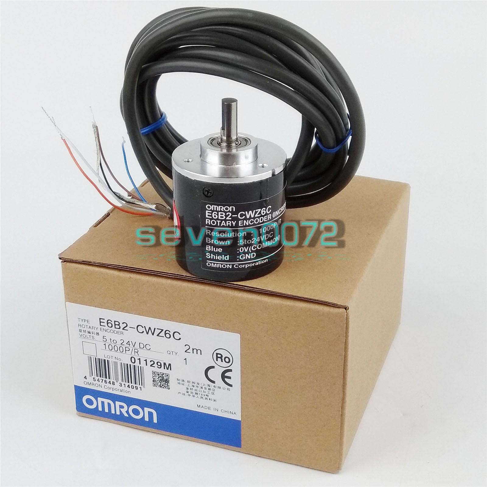 1piece NEW Omron E6B2-CWZ6C Rotary Encoder 1000P/R