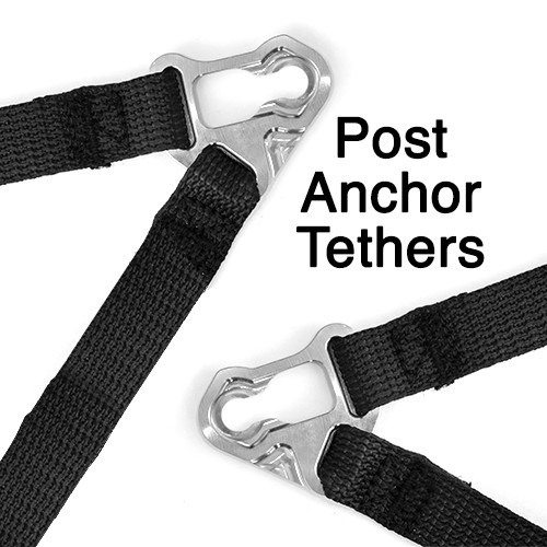 Simpson Hybrid Racing Sport With Quick Release D-Ring Anchors Tether