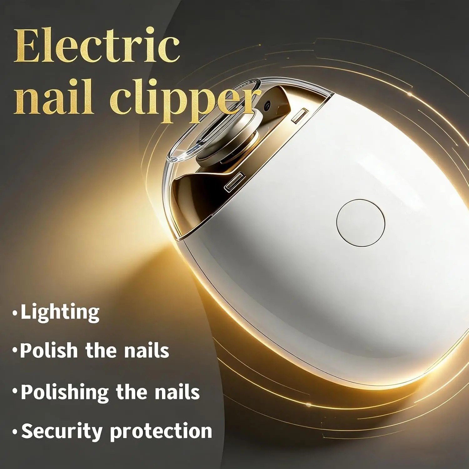 Electric Toe Nail Clippers For Thick Nails Nail Trimmer Cutter Usb Rechargeable
