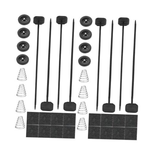 2PCS Car Fan Mounting Kit, Vehicle Electric Radiator Fan Ties Straps 2 Pcs