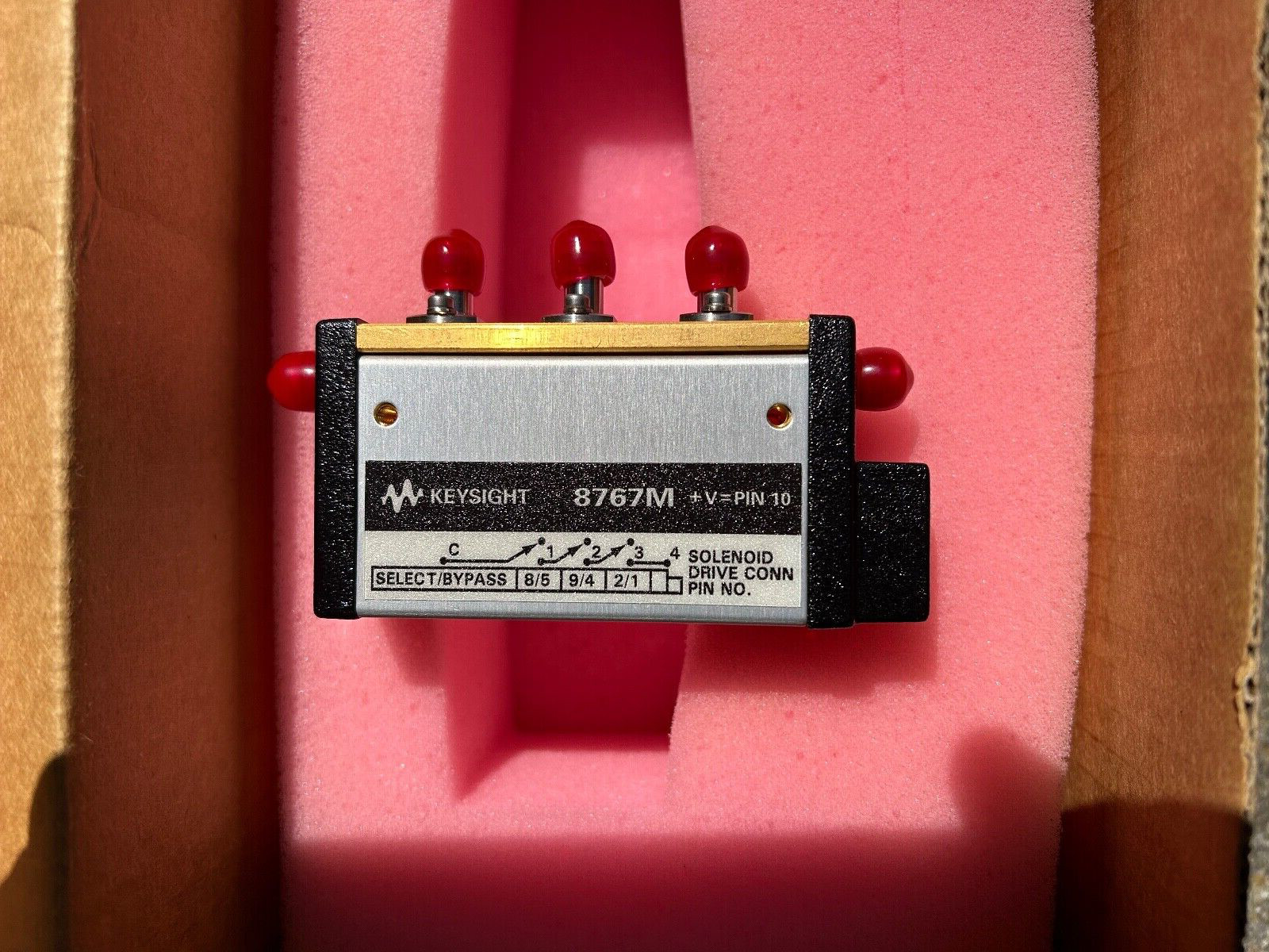 Agilent / HP  / Keysight 8767M DC to 50GHz SPT4 switch