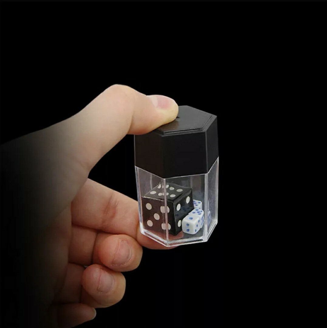 Magic Trick Exploding Dice Prop Illusion Easy Tricks T6