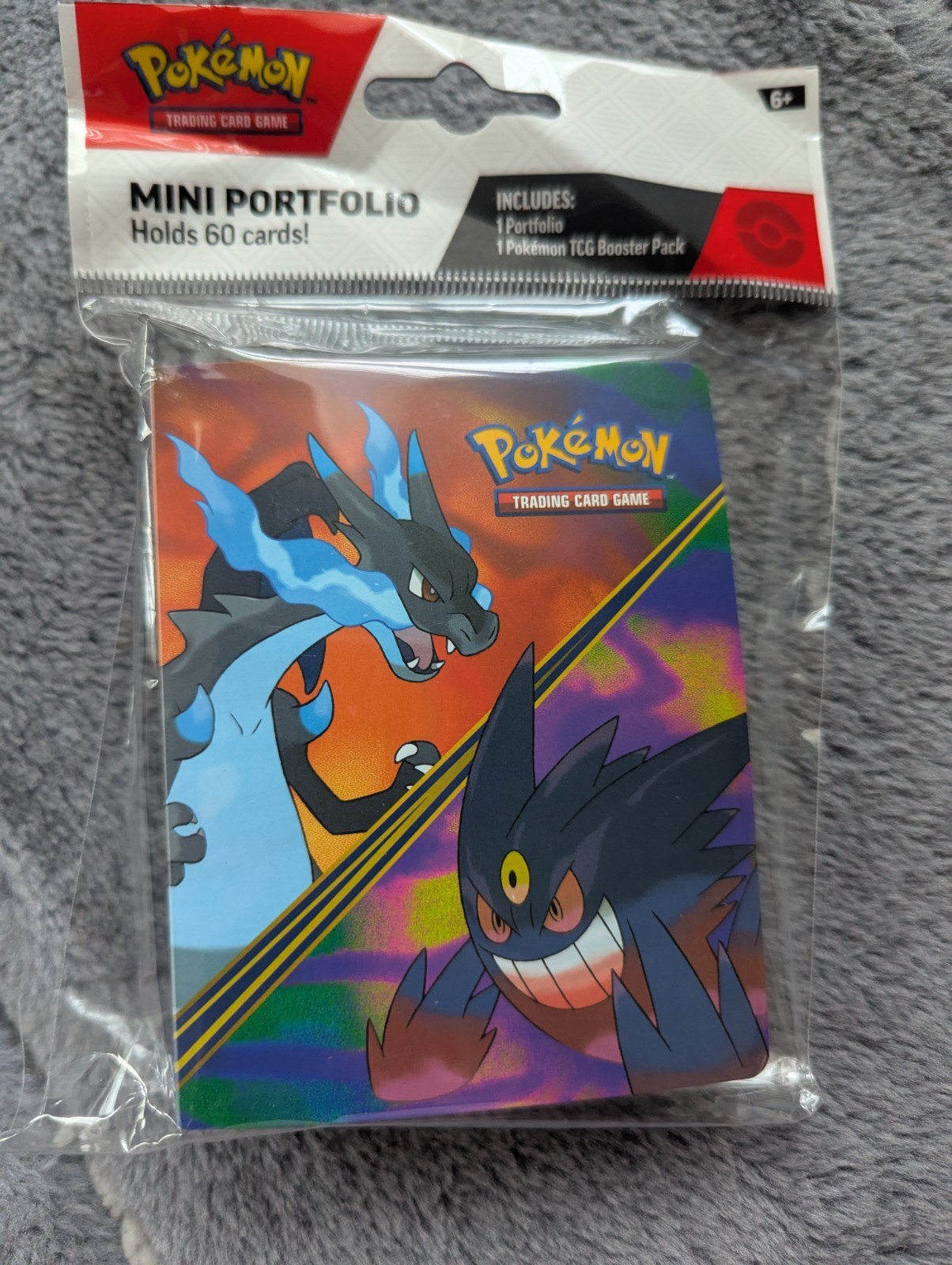 Pokemon TCG MEGA Phantasmal Mini Portfolio - NO PACK - NEW - MINT - BINDER ONLY