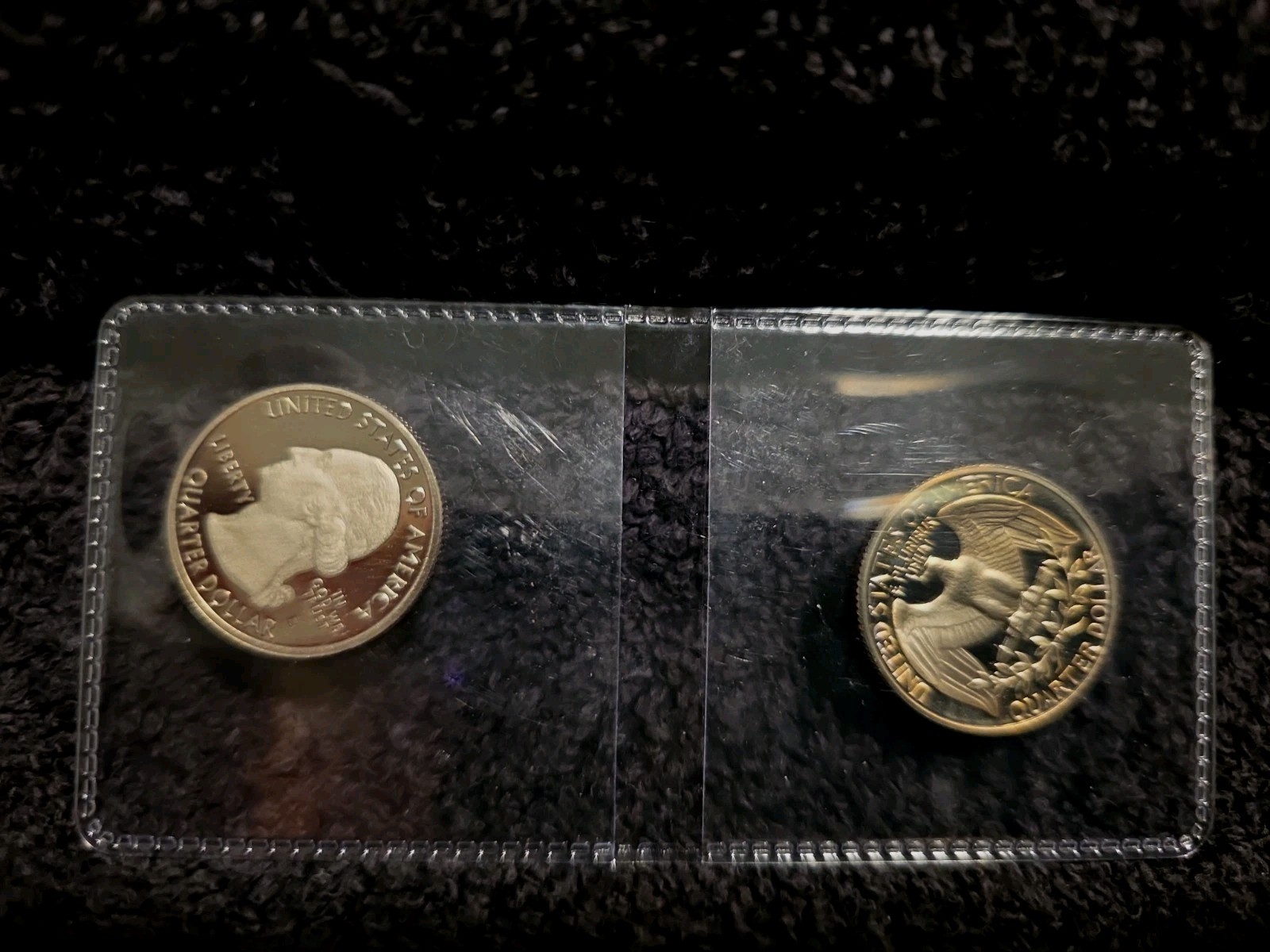 8 gem mint quarters Very Nice Looking Non Circulated