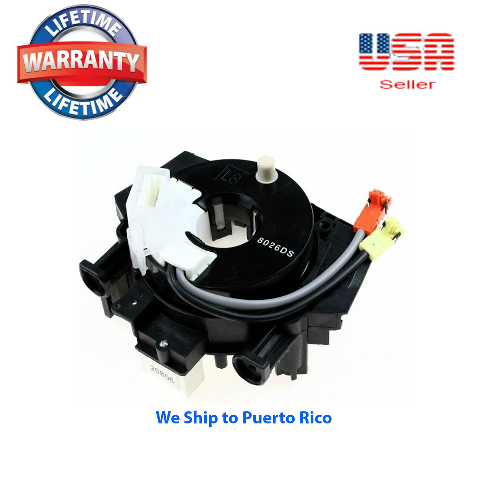 25560-9GA5A Clock Soring Fit Infinity QX56 2007-2010 No Heated Steering Wheel