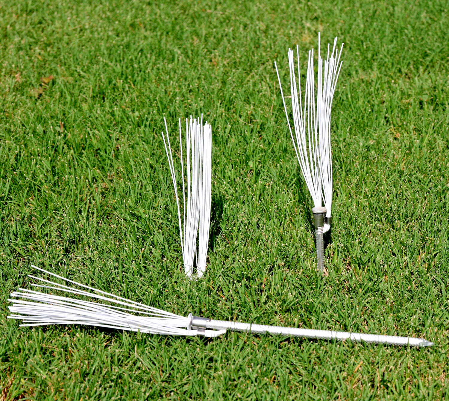 Smi-Carr Stake Chaser White 6 Inch Marking Whiskers (1000-Count)
