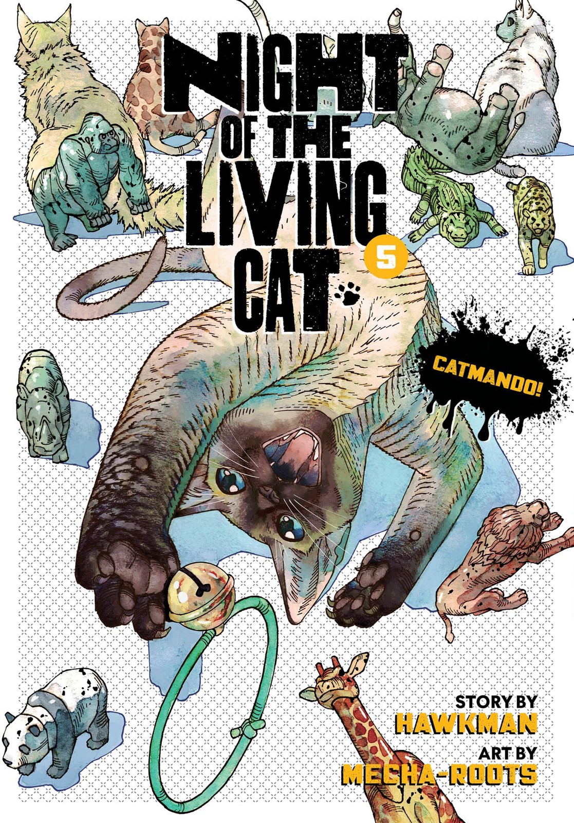 Night of the Living Cat Vol. 5, Hawkman, Excellent Book