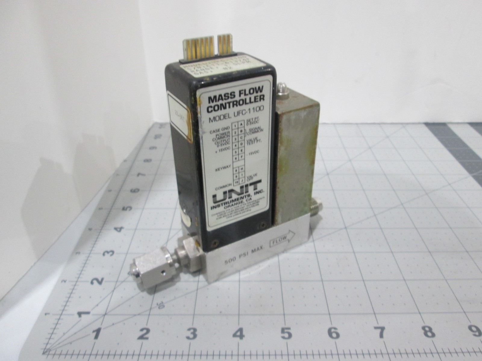 Unit, UFC-1100, Mass Flow Controller, N2, 1 SLPM, Used