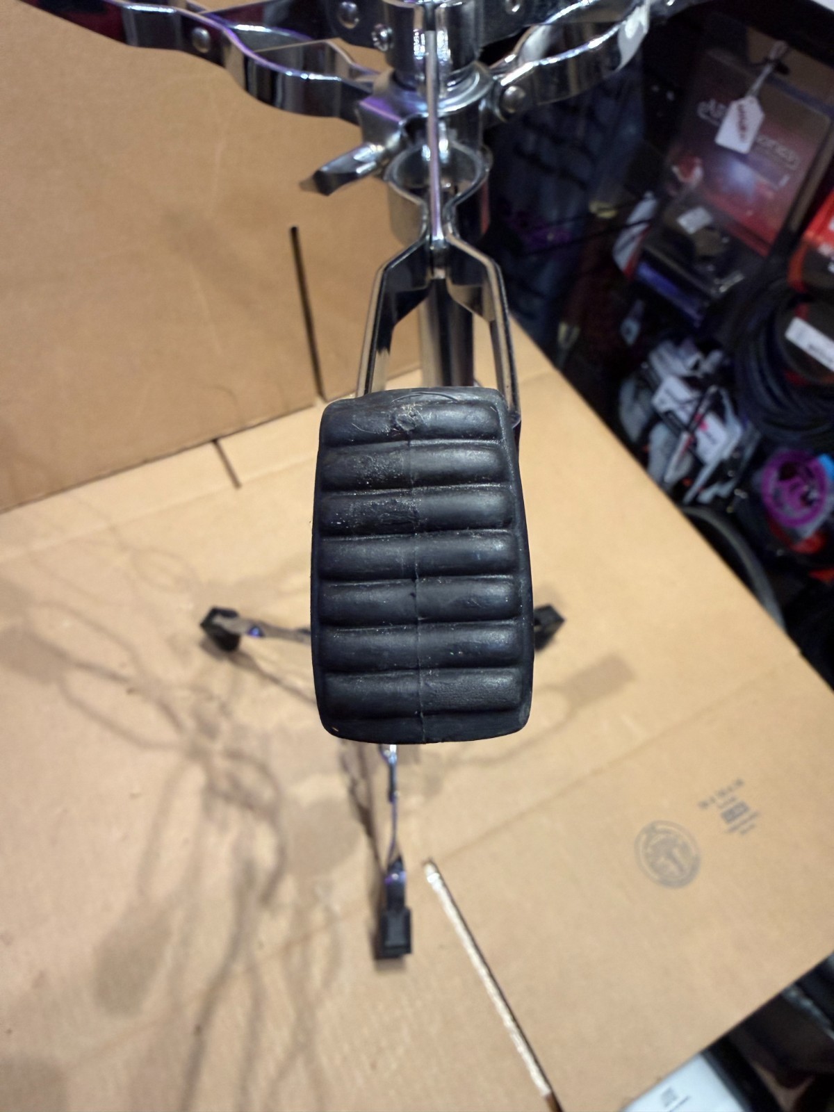 🥁 Double-Braced Snare Stand – 14″ Used – Unbranded