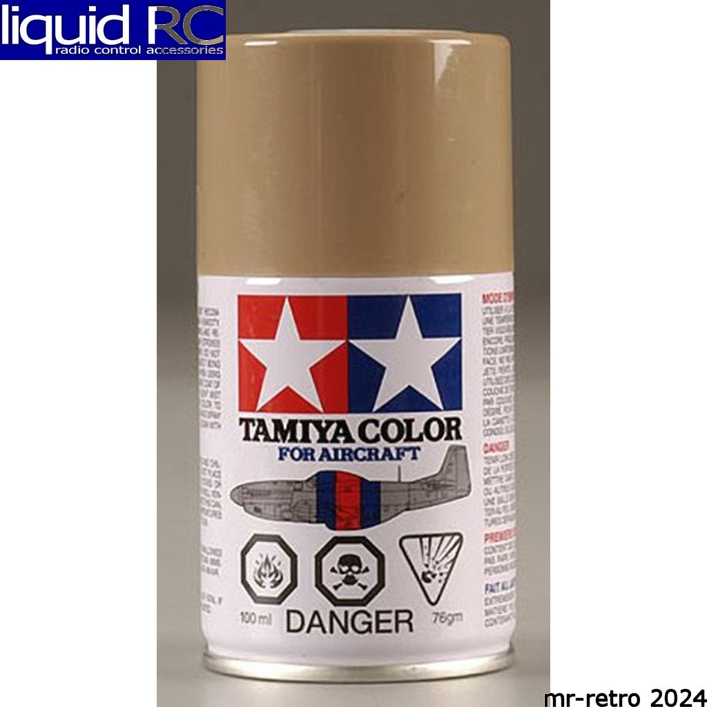 Tamiya USA TAM86515 Aircraft Spray AS-15 Tan Acrylic