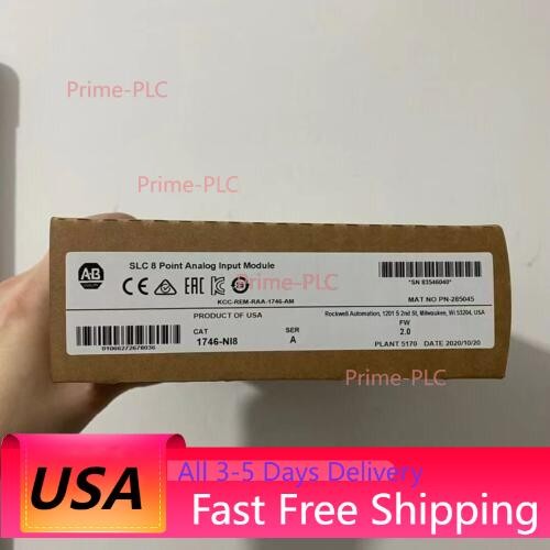 Allen-Bradley 1746-NI8 New Factory Sealed AB SLC 500 Analog Input Module 1746NI8