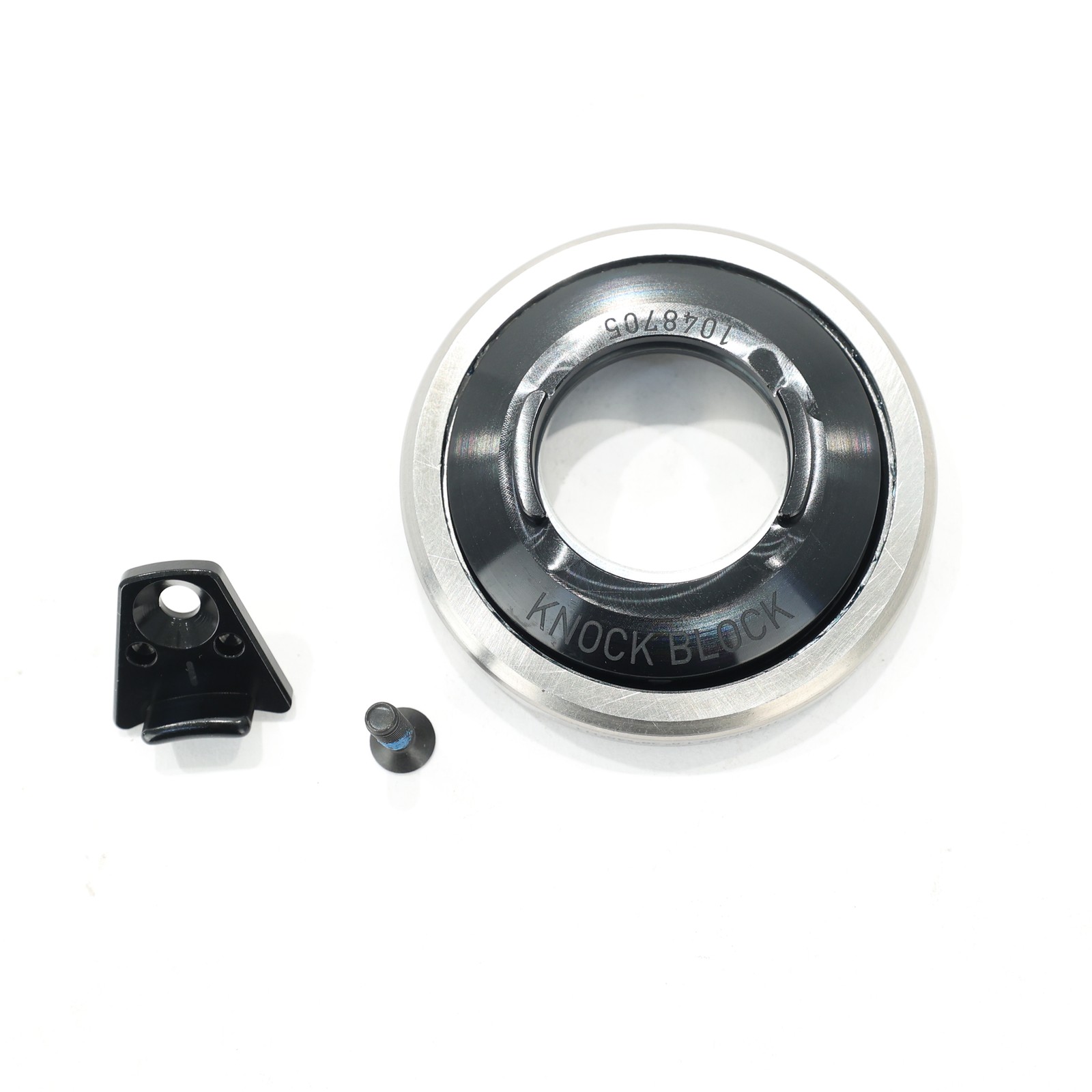 Trek Knock Block Headset, 1-1/8" to 1.8", w/ Bearings, Spacers, Crown Race