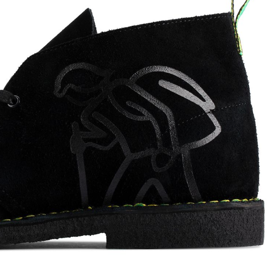 Clarks Desert Boot Jamaica Black Multi - 26155917