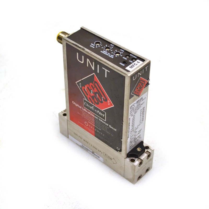 Celerity Unit UFC-8565 Mass Flow Controller MFC D-Net ((CH3)3SiH/750cc) C-Seals