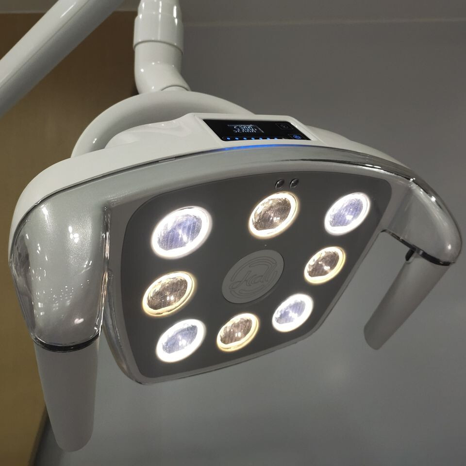 Dental Implant Light Operating Light 8 LEDs Sensor Light with Ceiling Mount Arm