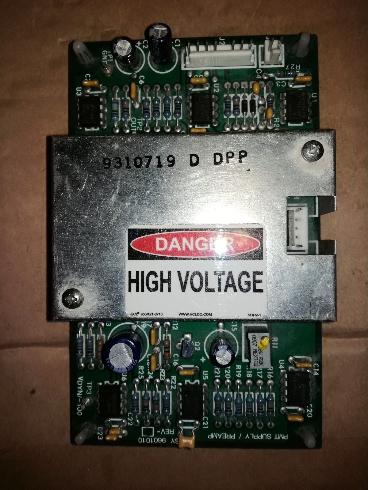 Abbott Cell-Dyn 3000 3200 9601010 Hematology Analyzer PMT Supply Preamp PCB