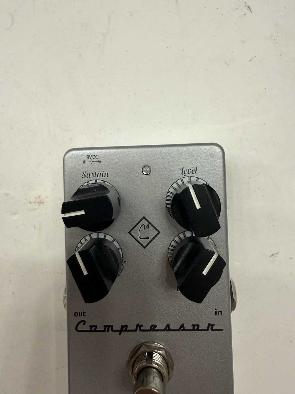Keeley Electronics C4 Compressor Sustainer 4-Knob Guitar Effect Pedal