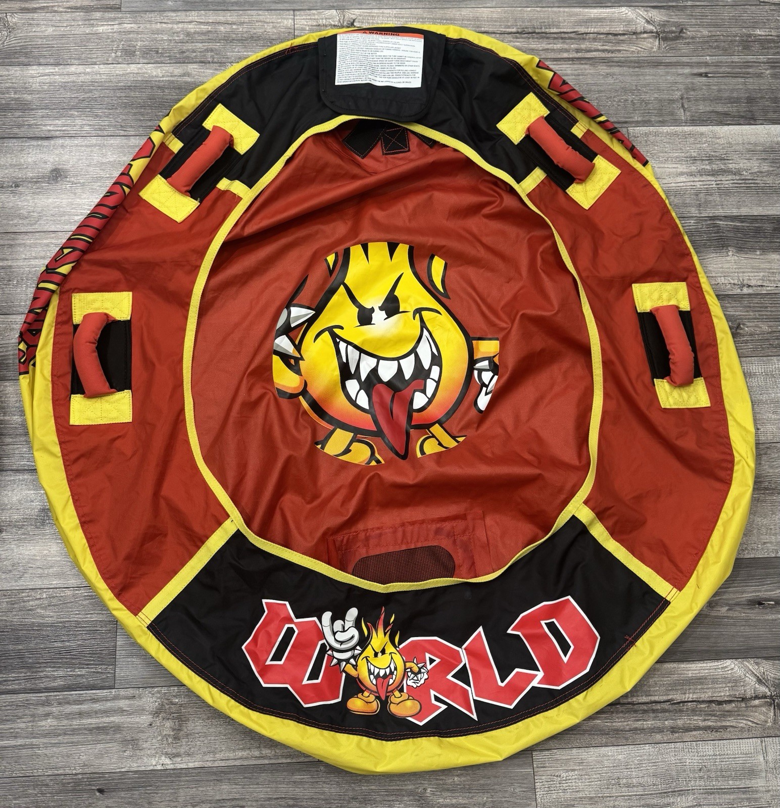 World Industries RARE Towable Water Tube COVER ONLY Skateboard Brand Sports
