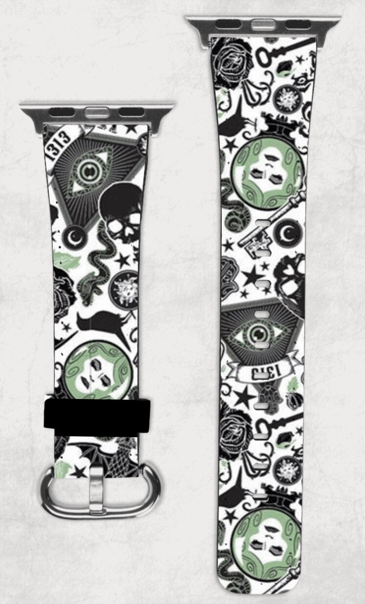 Madame Leota Disney The Haunted Mansion Apple Watch Band NEW 38/40/41 & 42/44/45