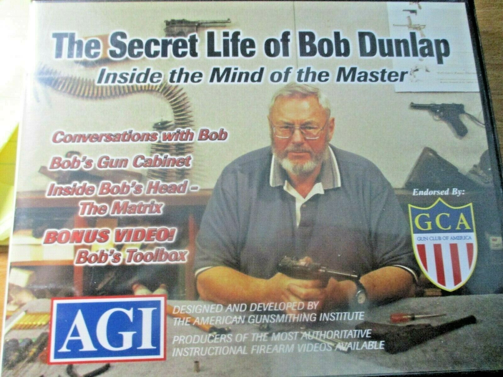 Secret Life of Bob Dunlap 4 DVD Set Inside the mind of the Master Gunsmith RARE