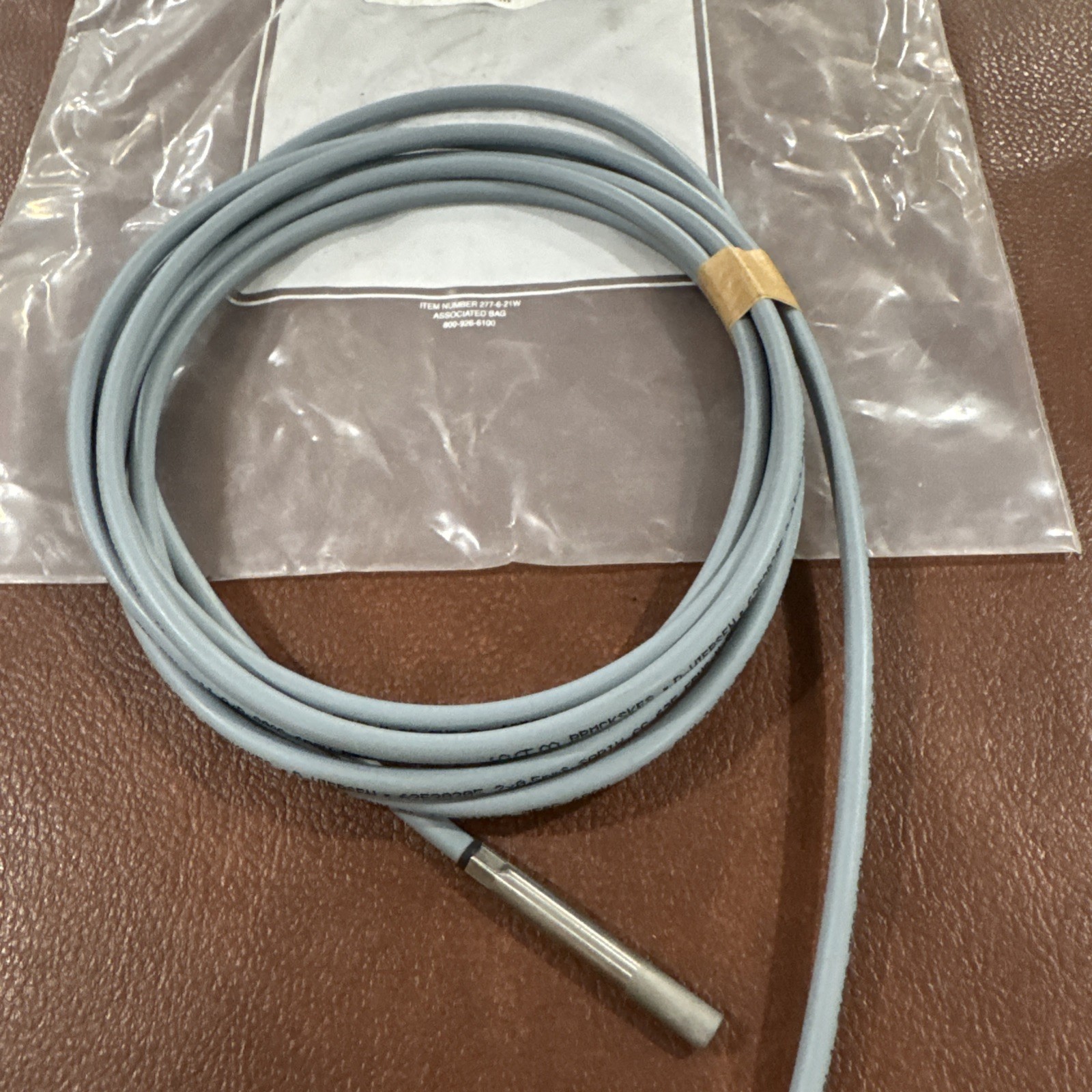 SAB Bröckskes Temperature Sensor Probe 2x0.5mm FRNC Cable Stainless Steel 600V