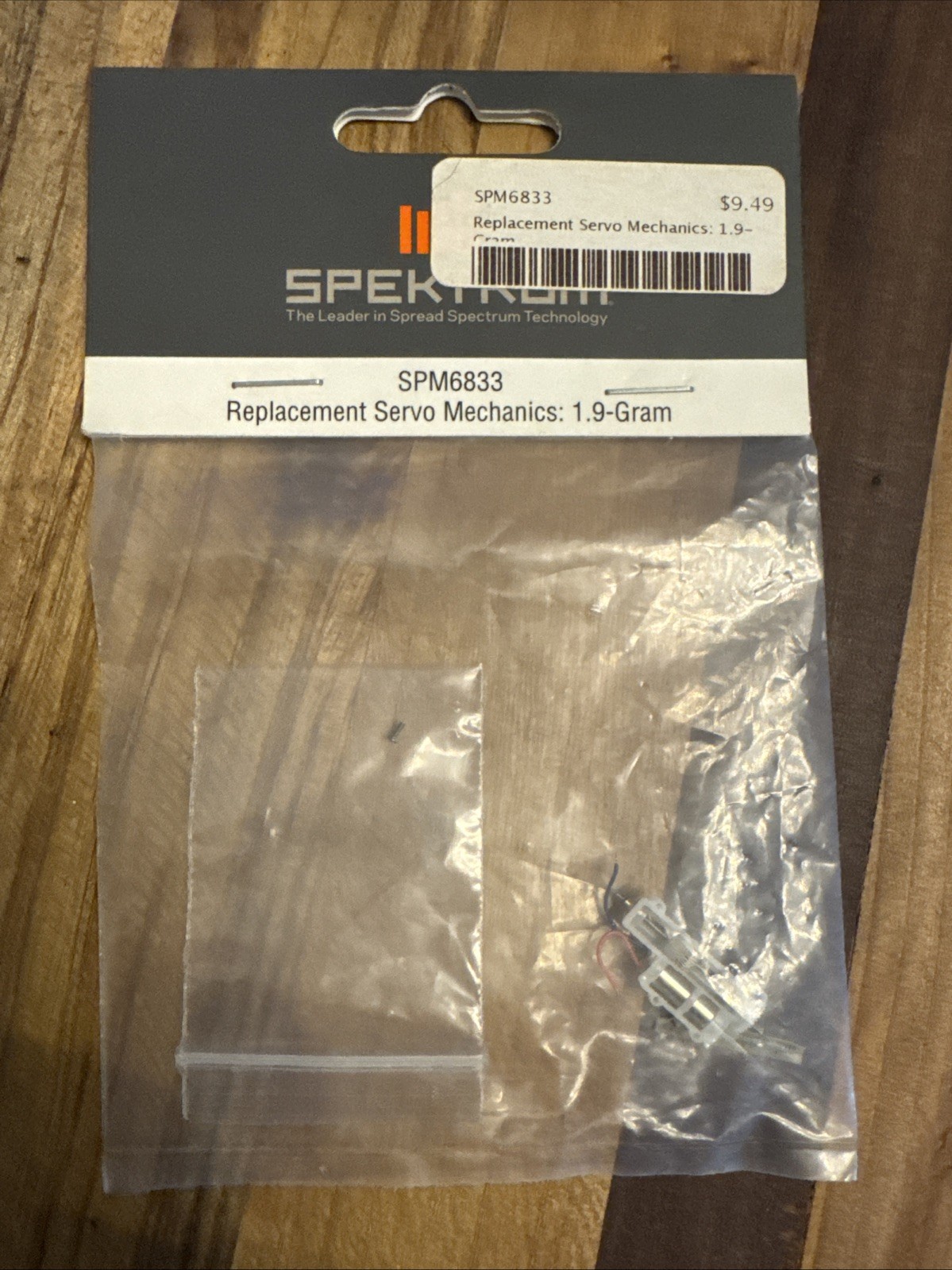 SPEKTRUM SPM6833 REPLACEMENT SERVO MECHANICS:1.9-GRAM
