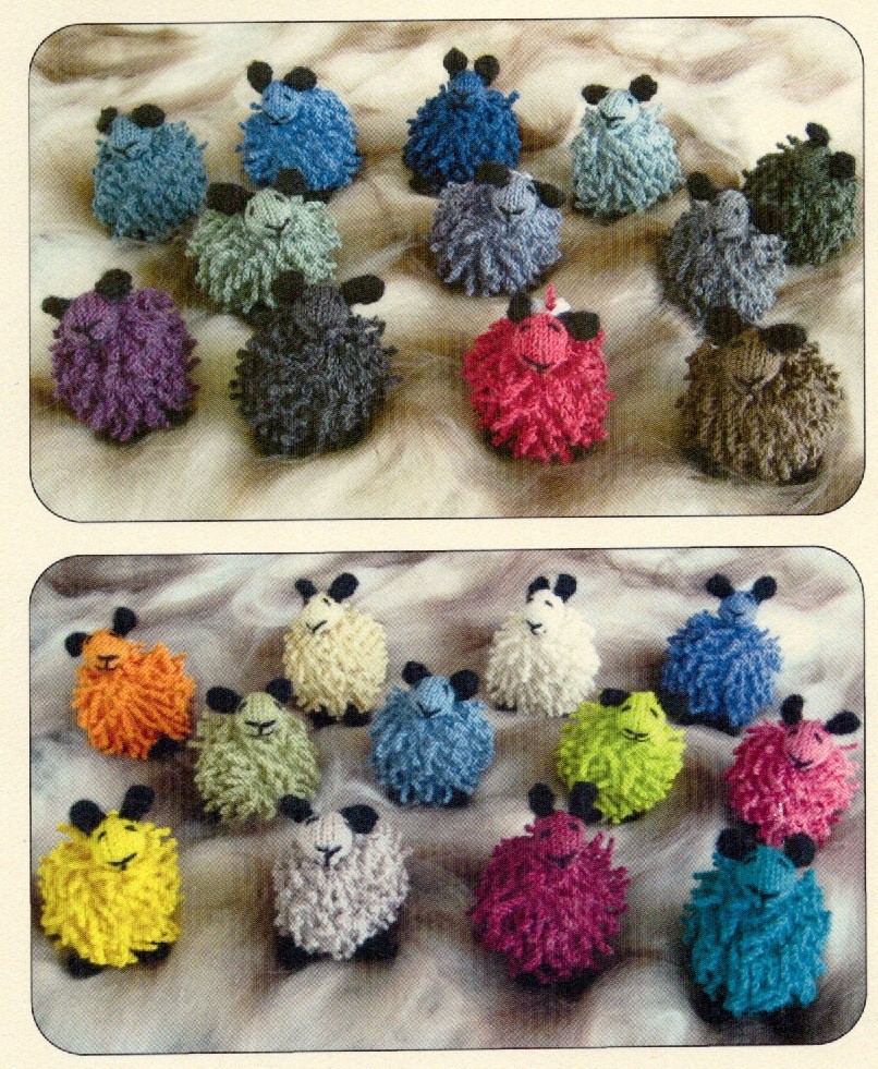 Frog Tree Knitting Pattern FT-261 Flock Wooligan - Pediboo Sheep - Knit Toys