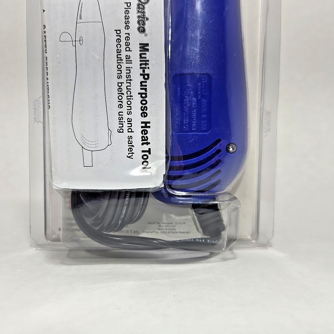 Darice Crafter's Toolbox Multi-Purpose Heat Tool With Support Bracket Easy Grip