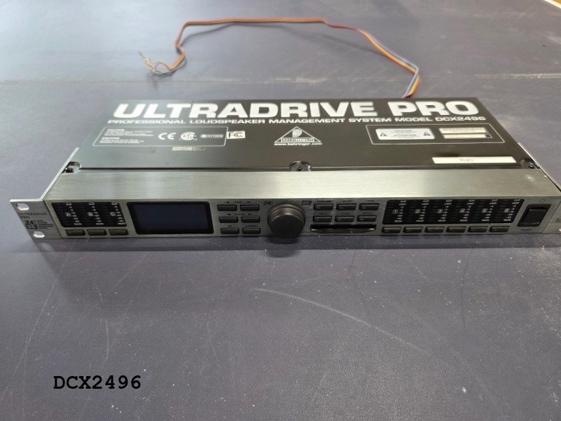 Behringer DCX2496 Ultradrive Pro Loudspeaker Management System