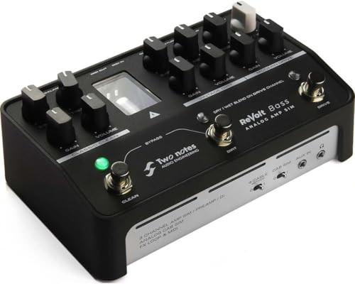 Two notes Revolt Bass TNREVOLTB - A vacuum tube preamp and DI cabinet simulation
