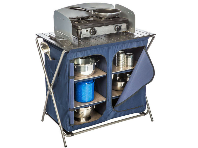 Cook Table Kamp-Rite Kwik Table with pantry