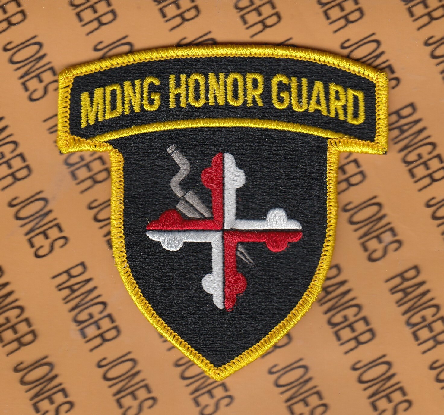 US Army Maryland National Guard HONOR GUARD ARNG 4" patch