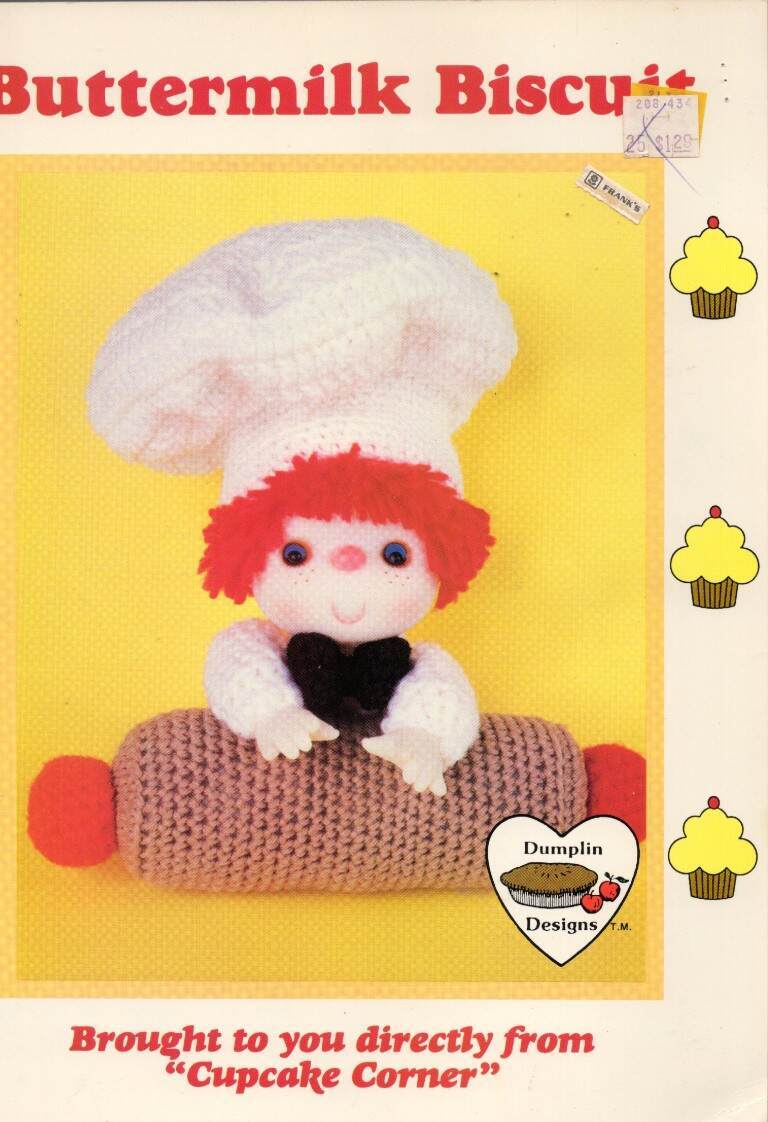 OOP!!! CROCHET DUMPLIN DESIGNS BUTTERMILK BISCUIT DOLL