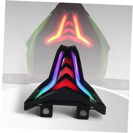 Motorcycle LED Tail Lights RGB Control for Ninja400 250 ZX25R ZX4R ZX6R ZX10R