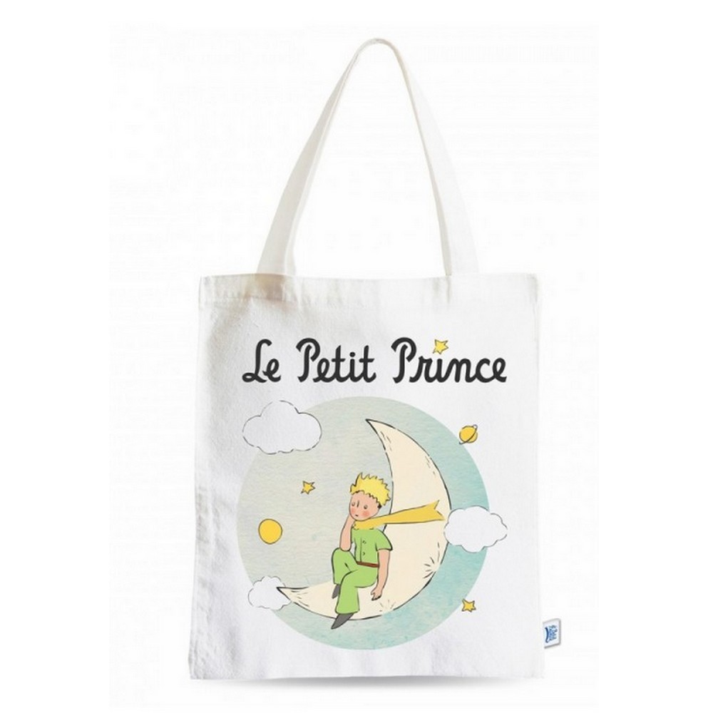 Enesco The Little Prince Sitting on the Moon Cotton Bag (44x38cm)