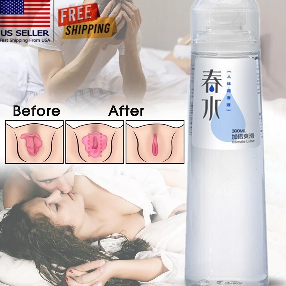 Lube Personal Sex Lubricant Water-Based Long Lasting Easy Clean Adult Women Men