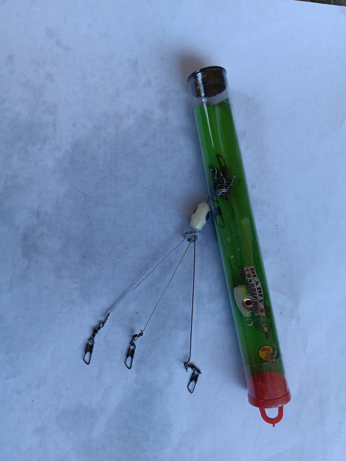 BPS Deadly 5 crappie rig  3 wires that measure 3 inches