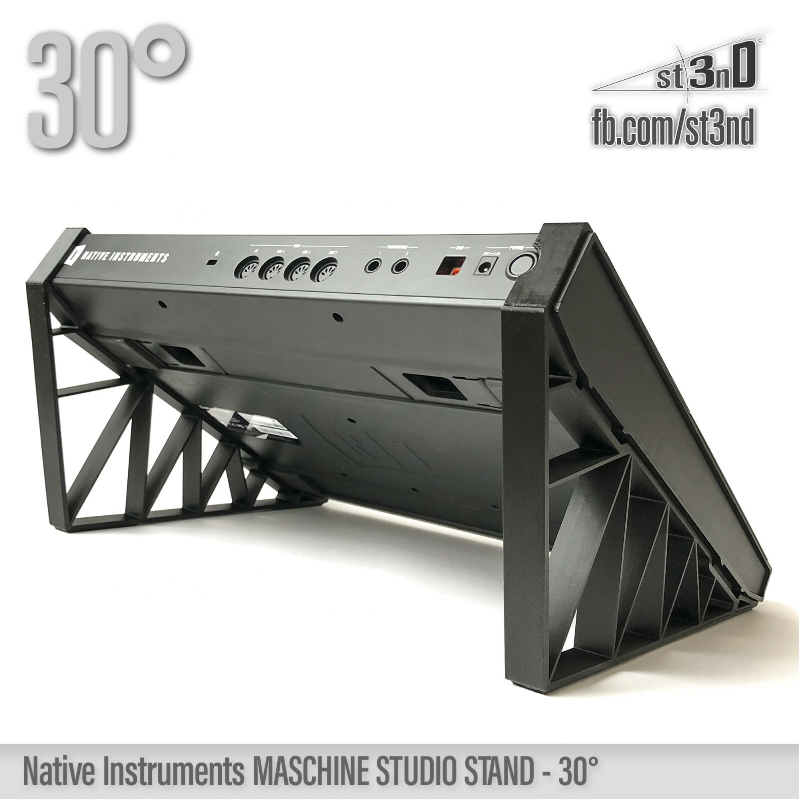 NI MASCHINE STUDIO STAND - 30 degrees - 3D printed - 100% Buyer Satisfaction