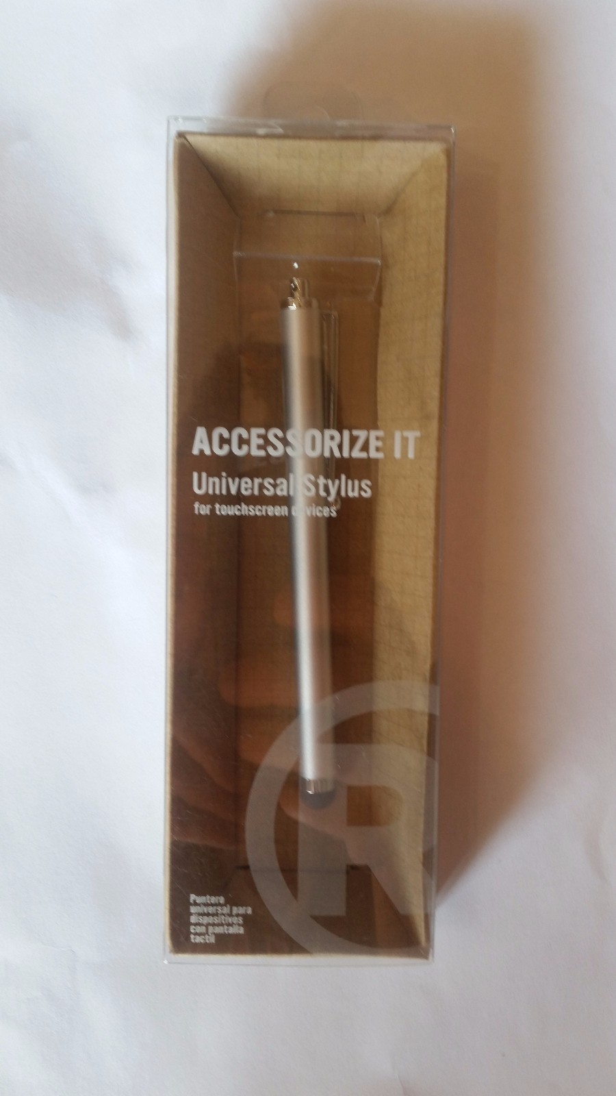 RADIOSHACK UNIVERSAL STYLUS FOR TOUCHSCREEN DEVICES SILVER COLOR