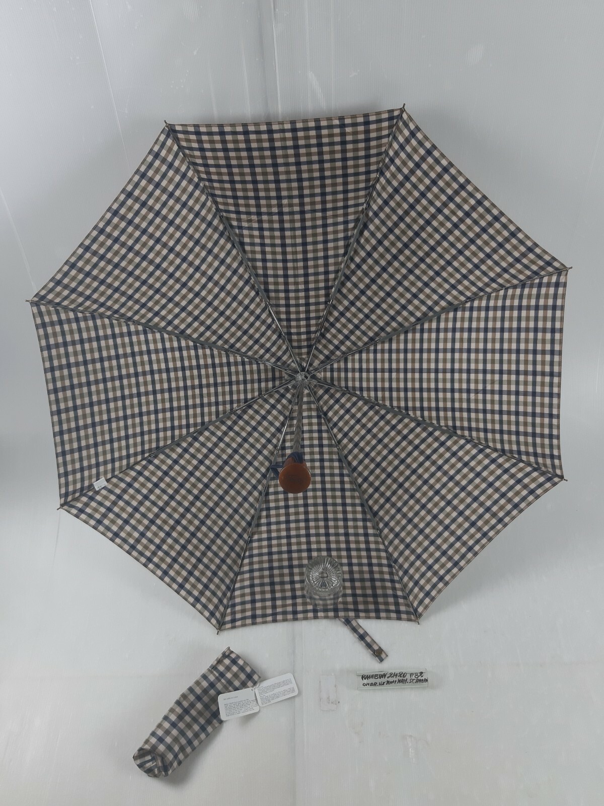 Mini Umbrella - Manual - 8 Sticks - Ivory - 2420 - Rainbow