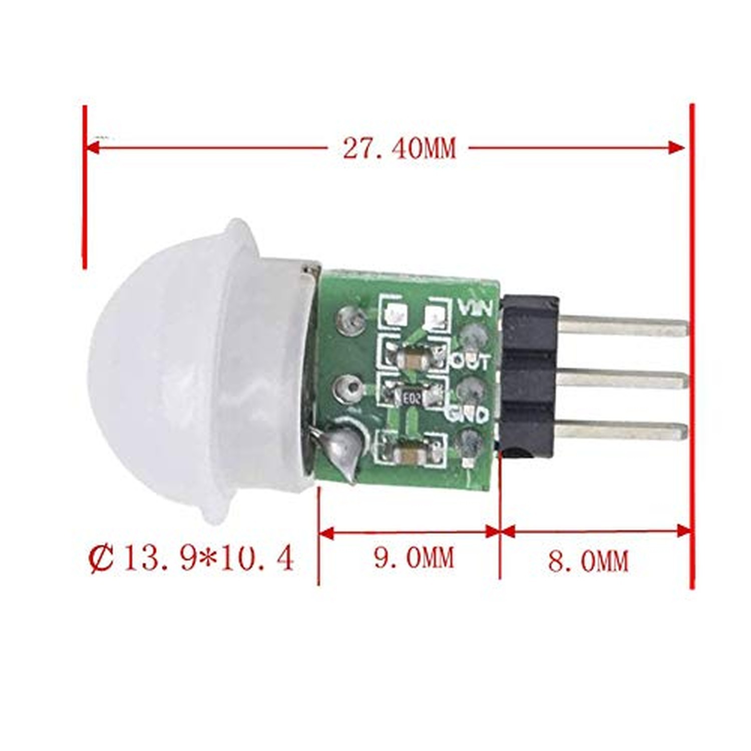 5PCS HC-SR312 AM312 Mini Pyroelectric Infrared PIR Human Sensor Module Module...