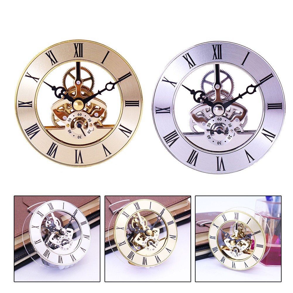 Clock Insert Power Source Skeleton Clock Insert 86mm DIY Parts Diameter 86mm