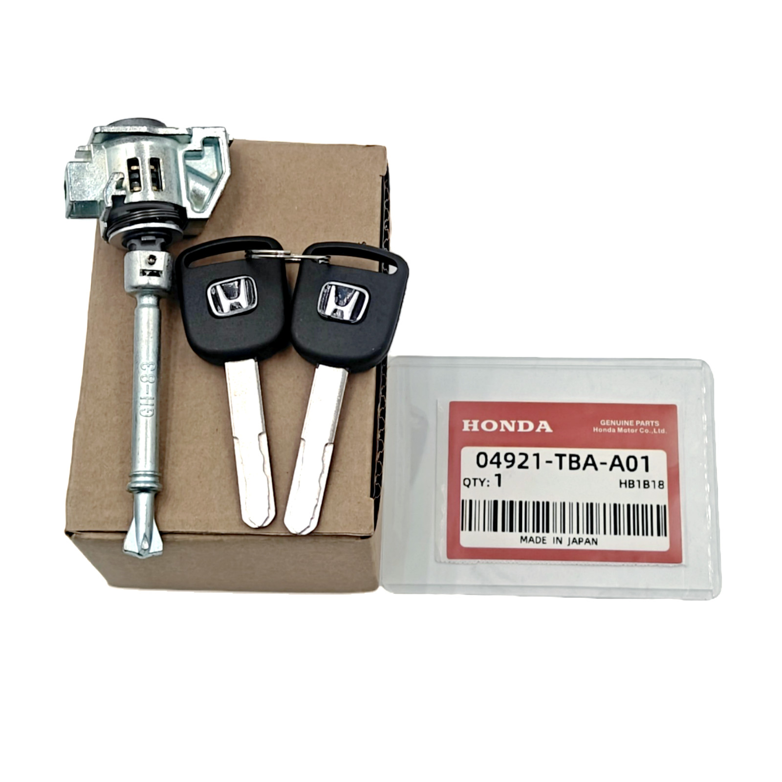NEW OEM Driver Door Lock Cylinder W/2keys For Honda Civic 2016-2021