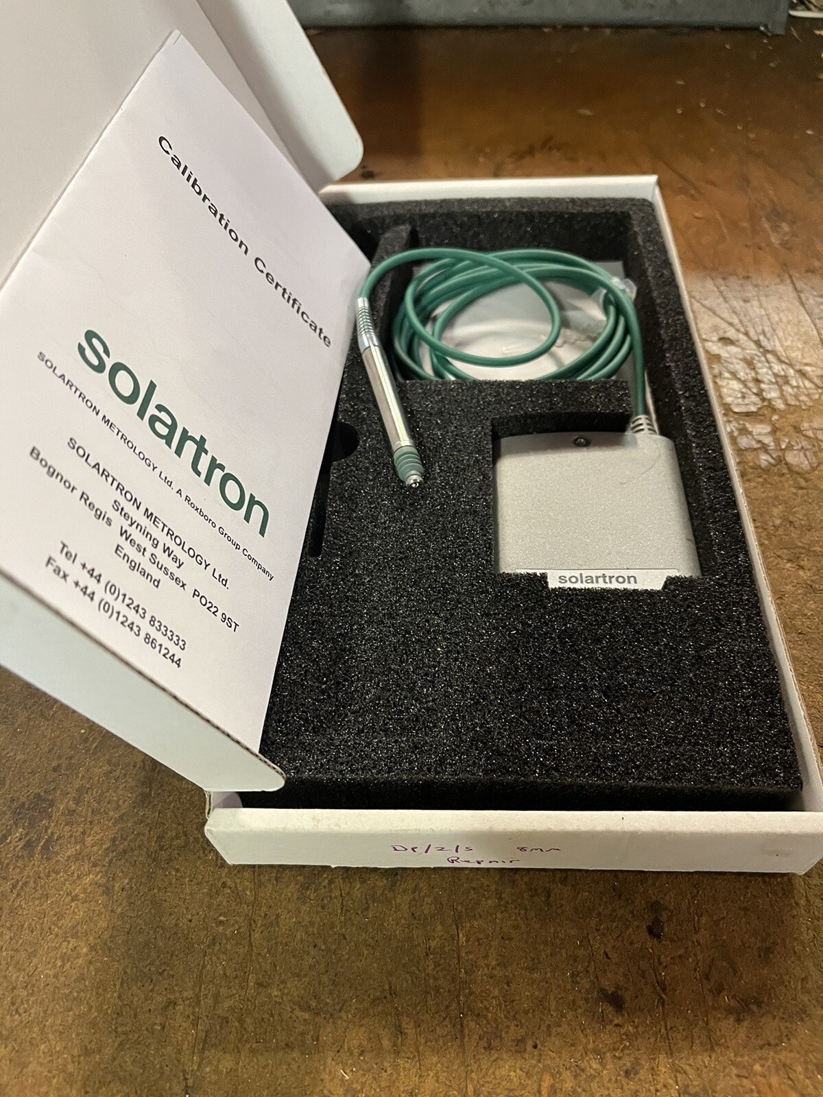 Solartron DP/2/S Spring Push Probe DP2S 971100-1