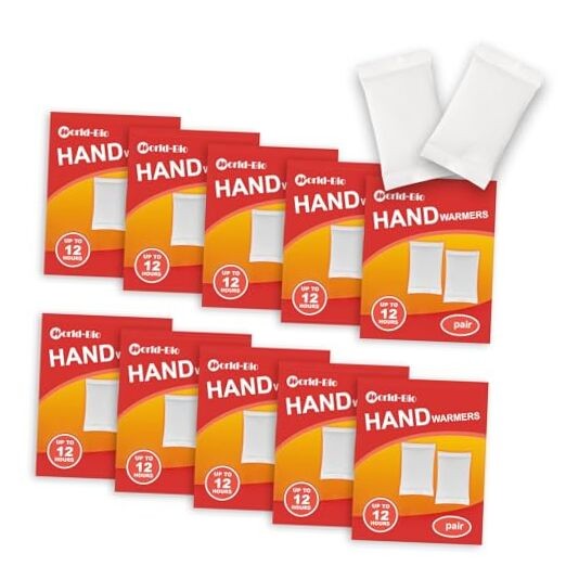 Hand Warmers Disposable Heat Pad - 10/20/40 Pairs, 20 Hand Warmer 10 Pairs