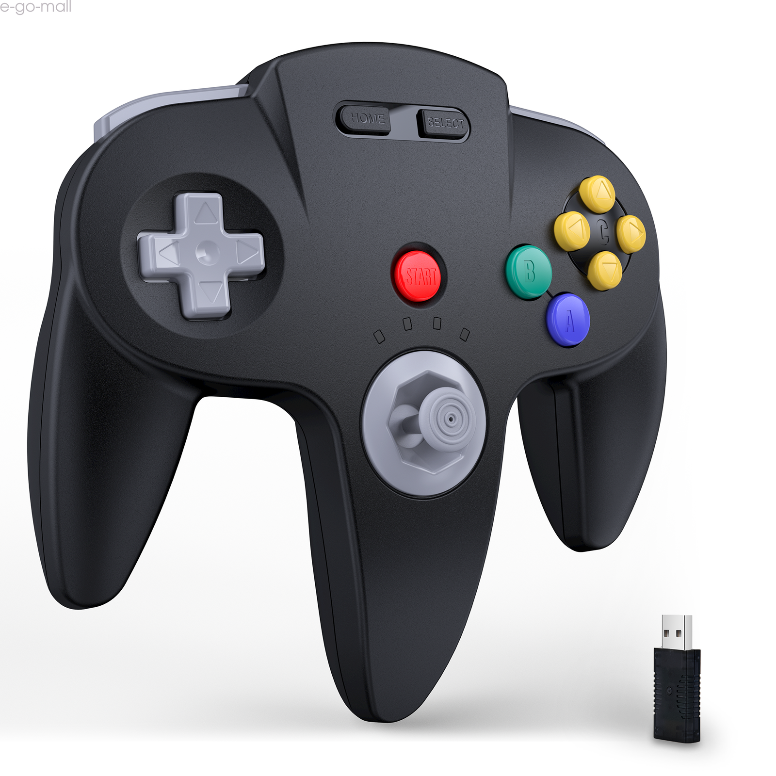 Wireless N64 Switch Controller for Switch Online NSO PC Mac Raspberry Pi Windows